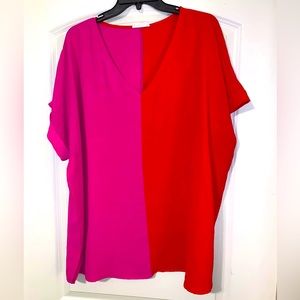 Jennaration Color Block Blouse